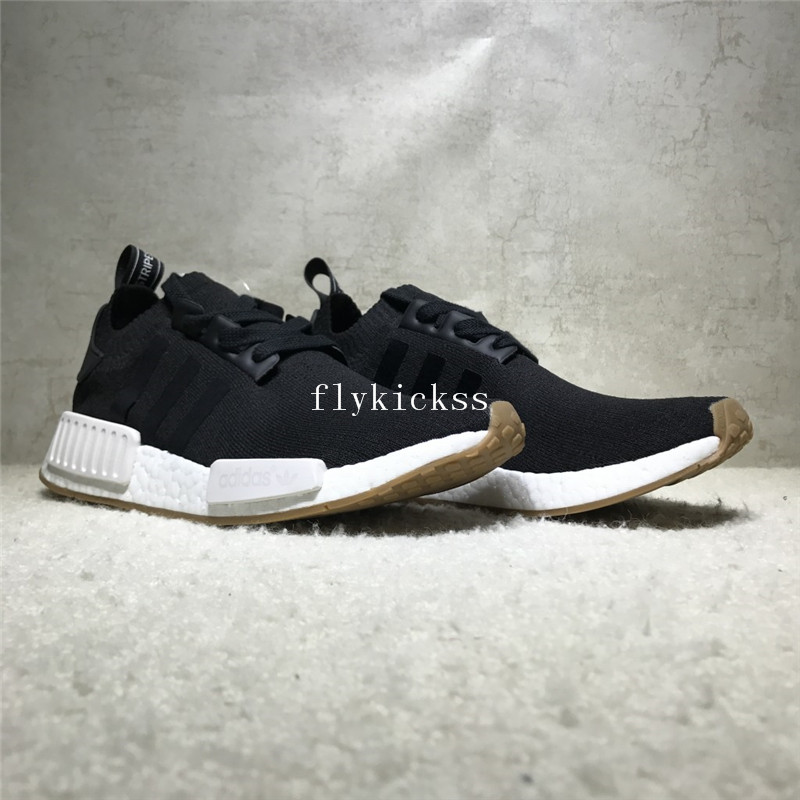 Real Boost Adidas NMD R1 PK Black